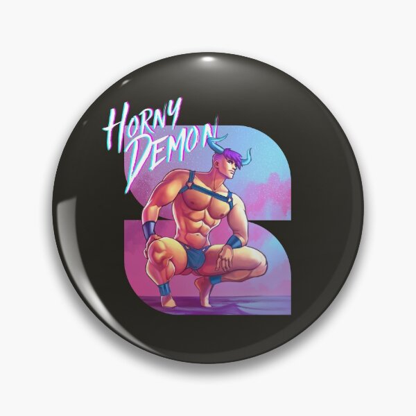 Item preview, Horny demon designed and sold by JaxintoArt.