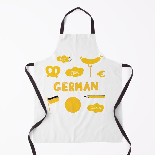 Item preview, Yellow German Language School Subject Sticker Pack designed and sold by The-Goods.