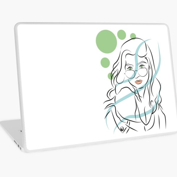 Modern Woman- Line Art Laptop Skin