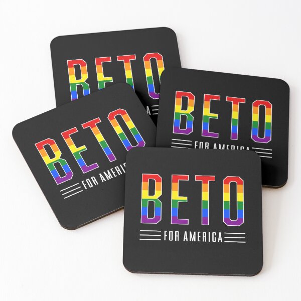 Item preview, Beto O Rourke 2026 Beto O Rourke 26 LGBTQ Rainbow Flag: Beto Orourke For America LGBT Campaign Logo LGBT Rainbow Flag: Beto For America LGBT Orourke Campaign Logo designed and sold by YikesForever.