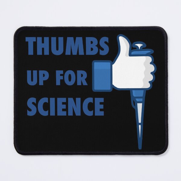 Item preview, Thumbs up for science - micropipette (with text) designed and sold by Science Lab Designs.