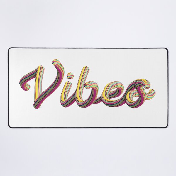 Item preview, Vibes 3D Lettering Text designed and sold by Ciara Shortall.