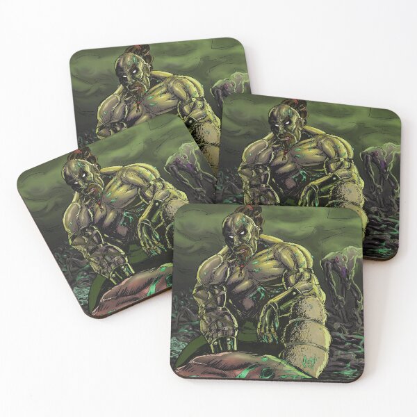 Item preview, Warrior Battling Creatures  designed and sold by Geomano Negron.