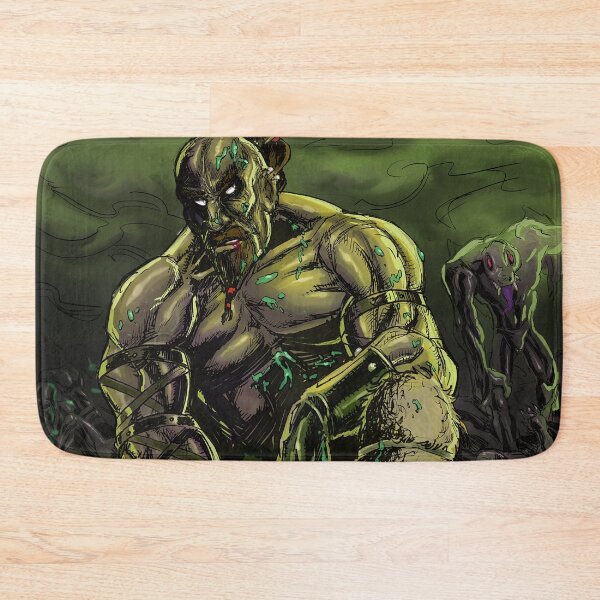 Item preview, Warrior Battling Creatures  designed and sold by Geomano Negron.