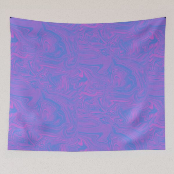 Item preview, Blue and Pink Liquid marble texture designed and sold by DMJPRINT.