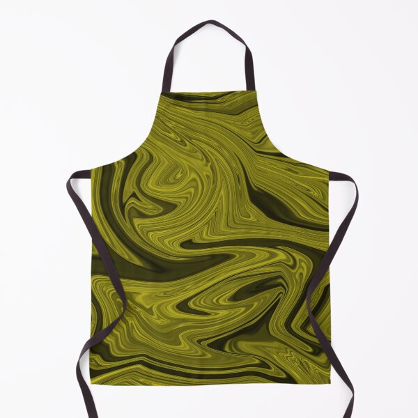 Item preview, Black And Yellow Liquid marble texture designed and sold by DMJPRINT.