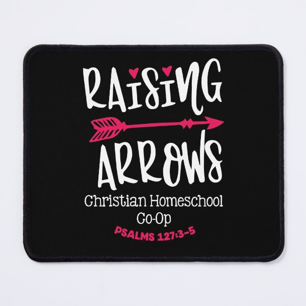 Artikelvorschau, Raising Arrows Christian Homeschool Psalmen 127:3-5 entworfen und verkauft von Dressed For  Duty.
