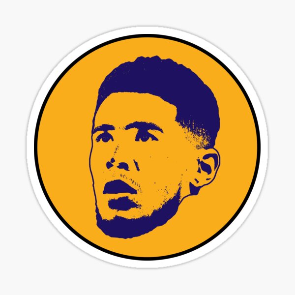 Devin Booker Phoenix Suns Basketball Sticker For Sale By Sportsign Redbubble