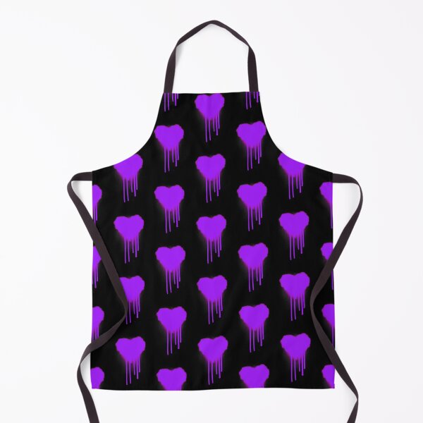 Item preview, Drippy Graffiti Heart Purple designed and sold by that5280lady.