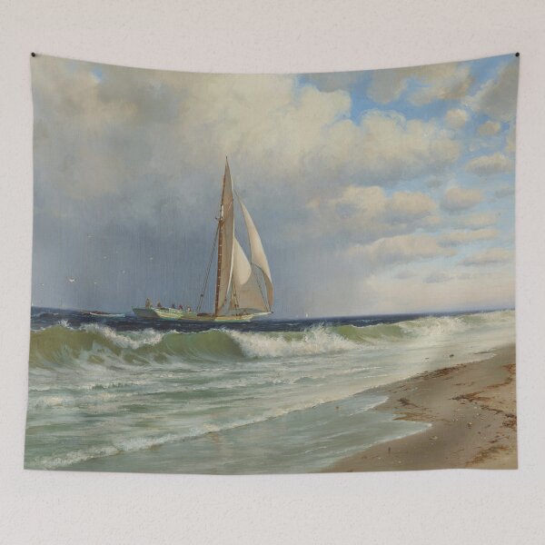 Item preview, At Coney Island by Francis Augustus Silva, American, 1880 designed and sold by Shapes-Mania.