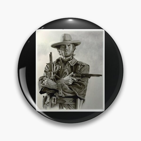 Artikelvorschau, Clint Eastwood-Skizze entworfen und verkauft von FionnRyen.