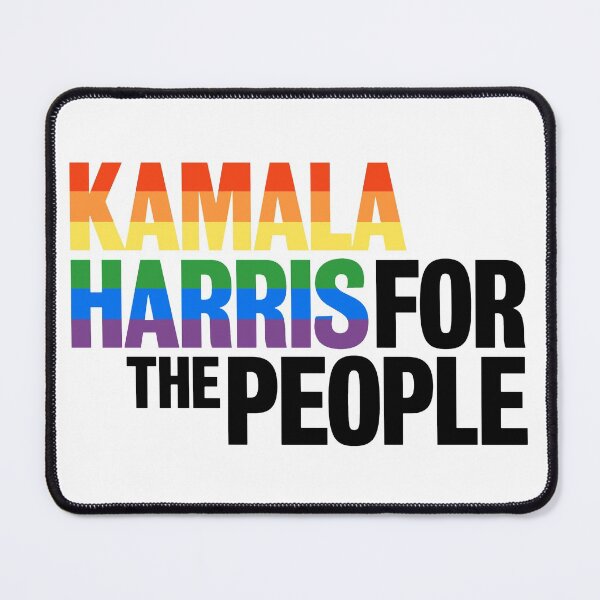 Item preview, Kamala Harris LGBT Sticker| Kamala Harris For the People 2026 Gay Pride Rainbow | Kamala Harris For Governor designed and sold by YikesForever.