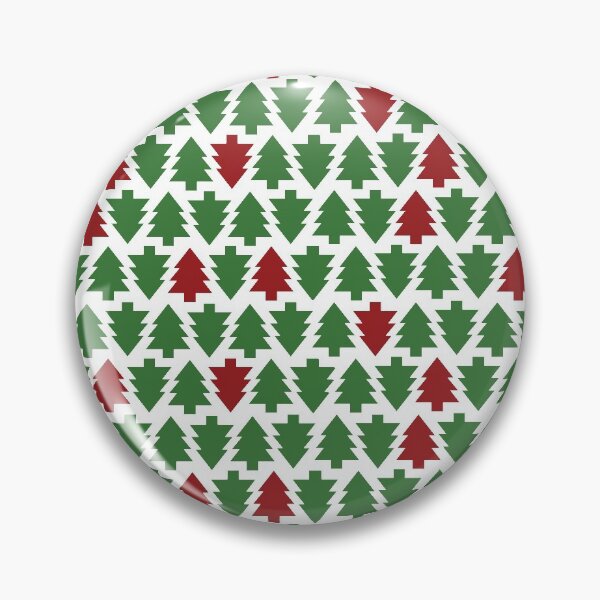Item preview, Red & Green Christmas Trees designed and sold by abbazabba.