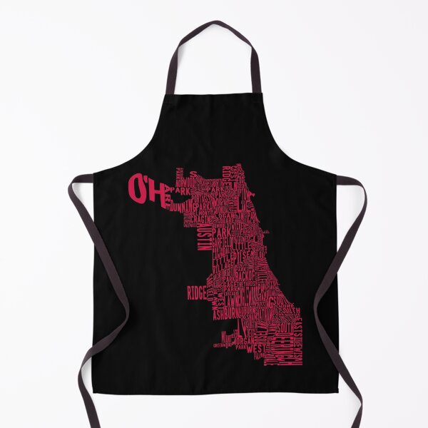 Item preview, Chicago Neighborhoods in Red designed and sold by samvschantz.