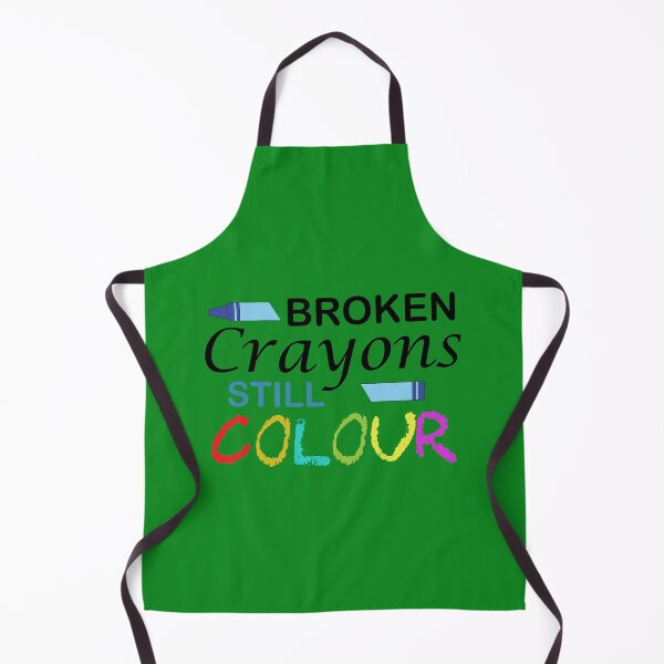 Item preview, Broken Crayons Still Colour inspirational quote designed and sold by DesignHouse07.