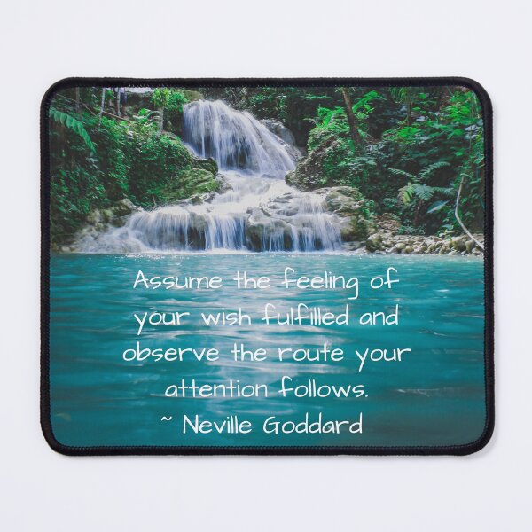 Item preview, Neville Goddard Quote, Assume the Feeling, Law of Assumption Quote designed and sold by MamaSweetea.