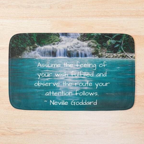 Item preview, Neville Goddard Quote, Assume the Feeling, Law of Assumption Quote designed and sold by MamaSweetea.