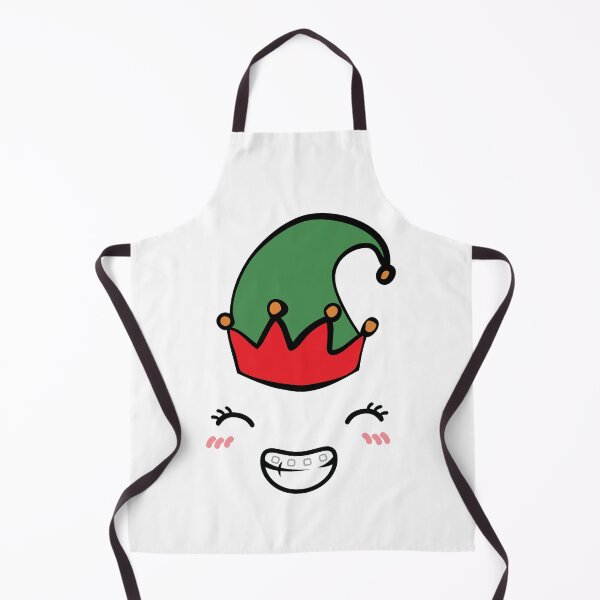 Item preview, Christmas is here! Happy Elf with braces. designed and sold by TheArtDesk.