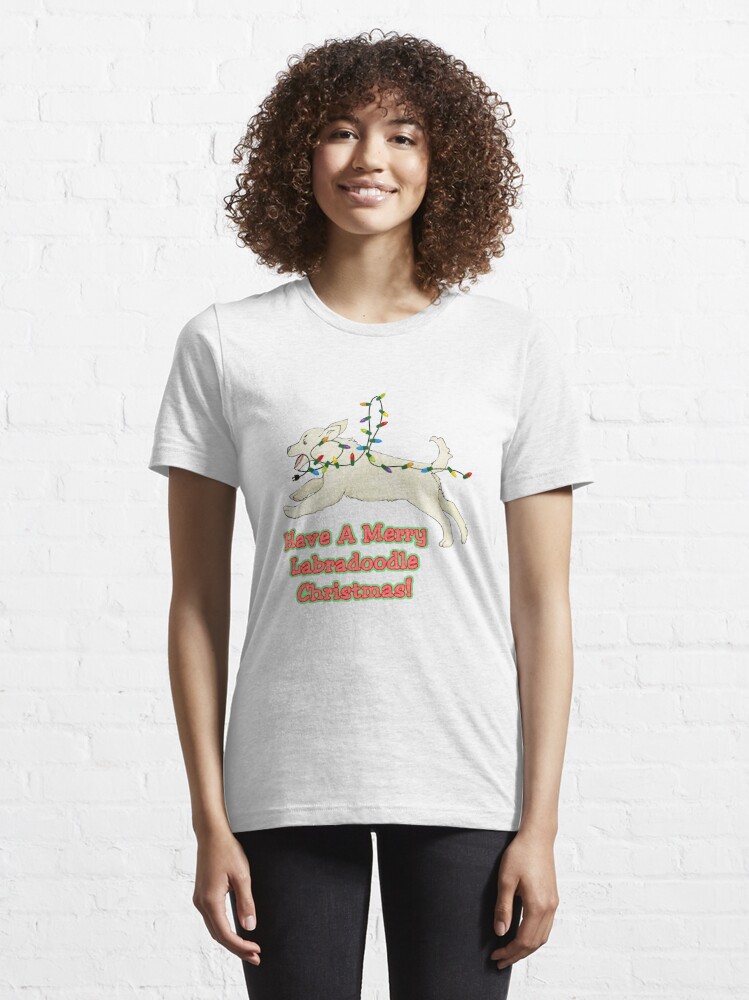 labradoodle christmas shirt