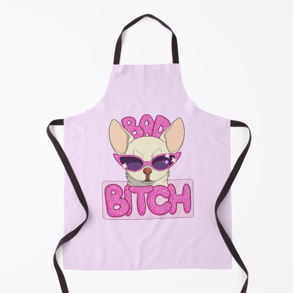 Item preview, Bad Bitch - White Chihuahua designed and sold by SnowWolpard.