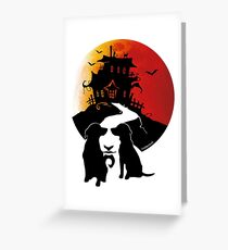 Haunted House Greeting Card