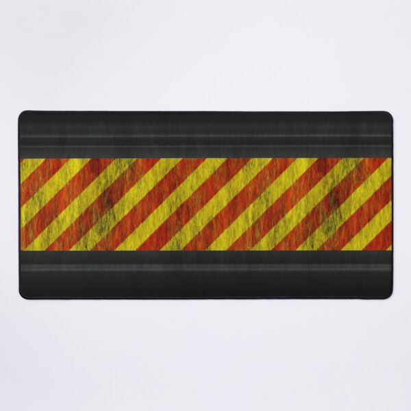 Item preview, Rusty metal hazard stripes designed and sold by Aenota.