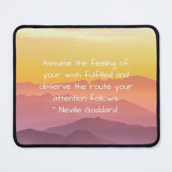 Item preview, Neville Goddard Quote, Assume the Feeling, Law of Assumption Quote designed and sold by MamaSweetea.