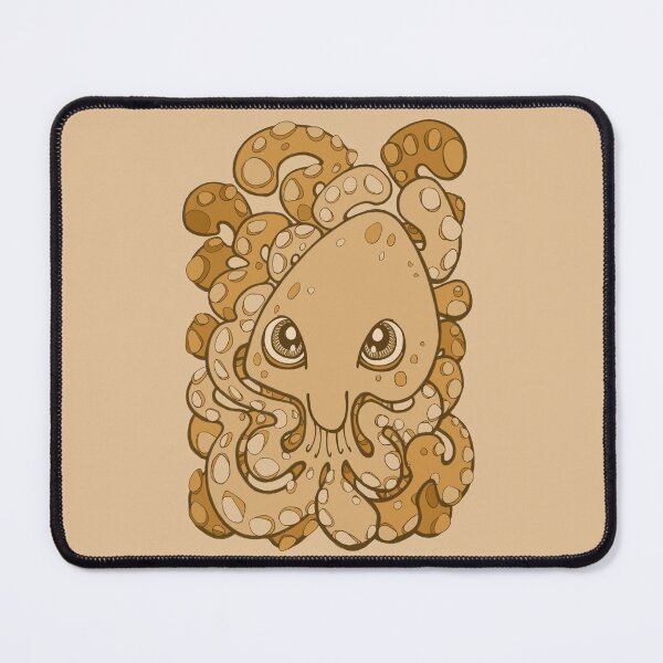 Item preview, Happy Octopus Squid Kraken Cthulhu Sea Creature - Warm Sands designed and sold by bignose1977.