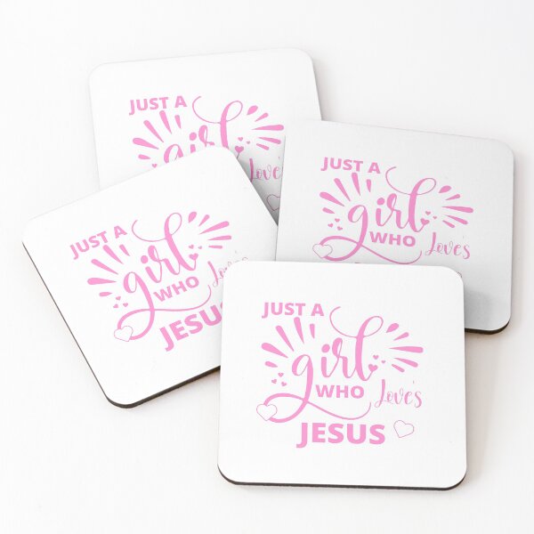 Item preview, JUST A GIRL WHO LOVES JESUS designed and sold by wildwhimsical.