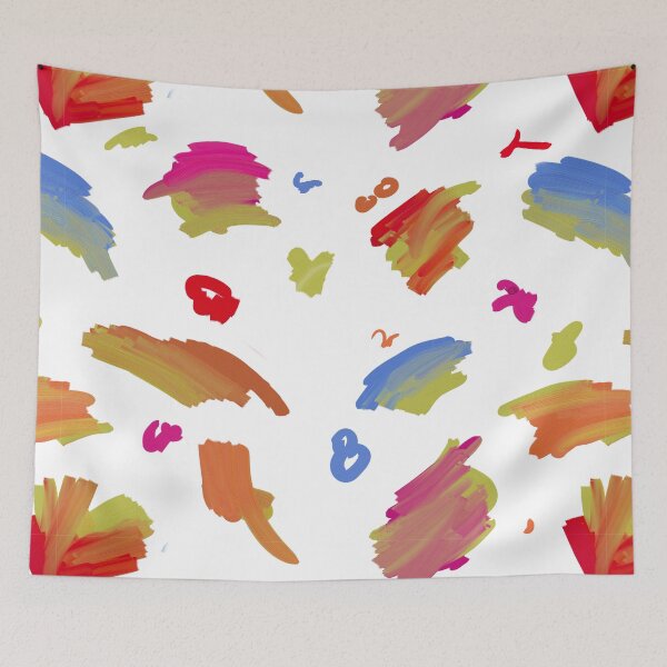 Item preview, Mixing Paint In Brush Strokes designed and sold by JAMPaintings.