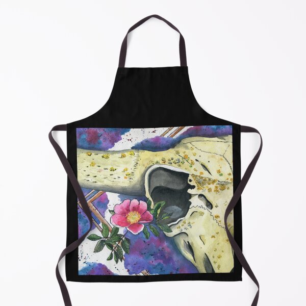 Item preview, Bison Skull & Prairie Rose designed and sold by Amber Schiltz.