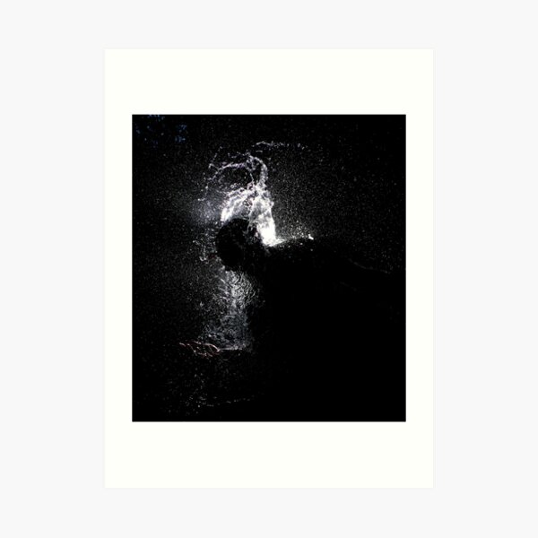 In your face Art Print