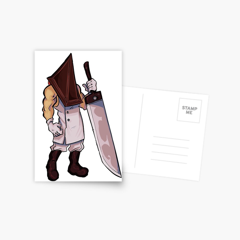 Pyramid Head Magnet for Sale by eriowos