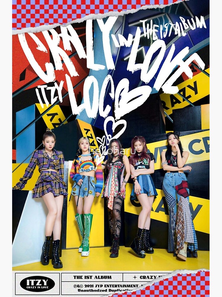 ITZY Crazy In Love Poster