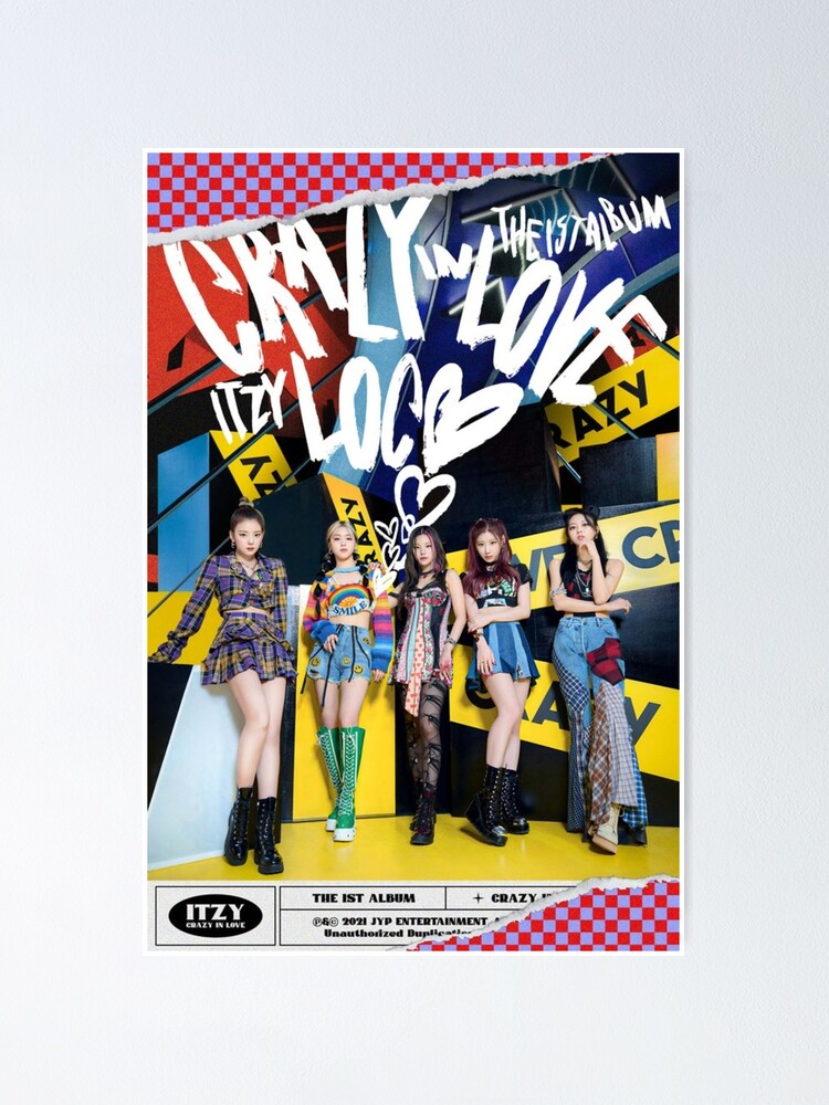 ITZY Crazy In Love Poster