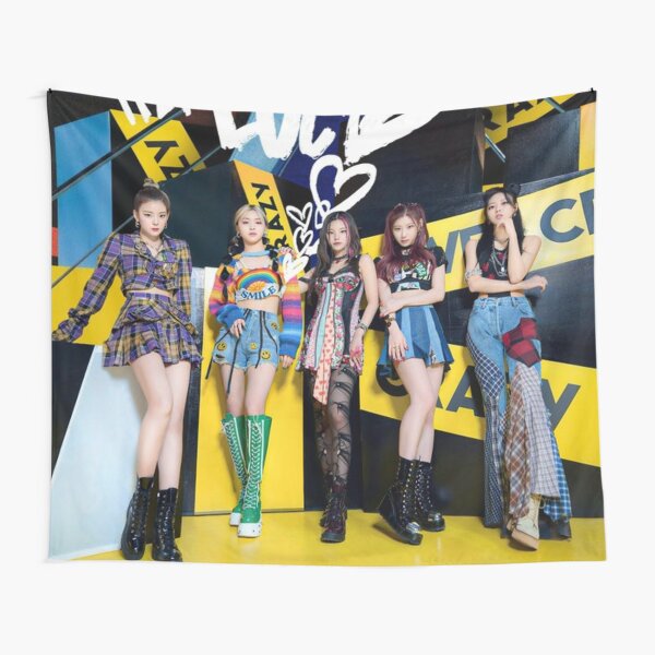 Póster ITZY Crazy In Love Tela decorativa