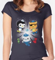 Octonauts, to your stations! Women's Fitted Scoop T-Shirt