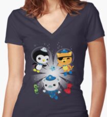 Octonauts, to your stations! Women's Fitted V-Neck T-Shirt