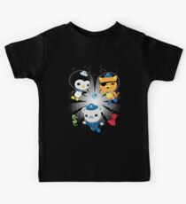 Octonauts, to your stations! Kids T-Shirt