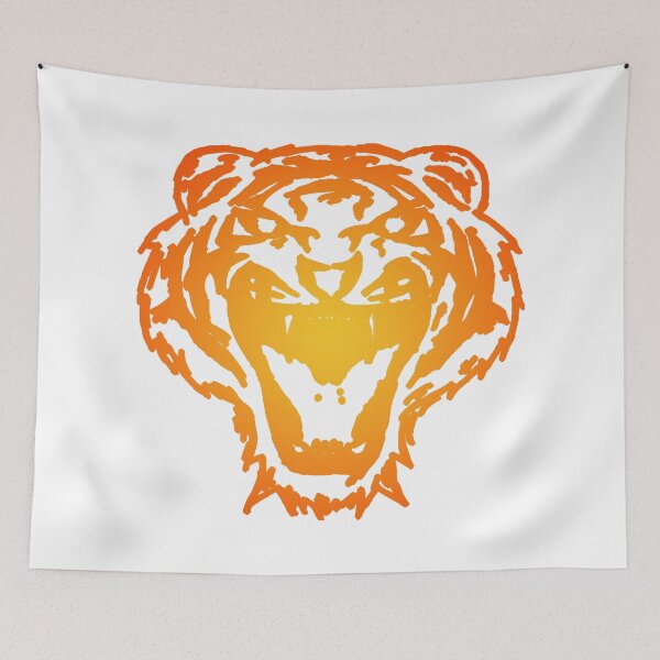 Item preview, Tiger in Orange Gradient designed and sold by SubtleSoul.