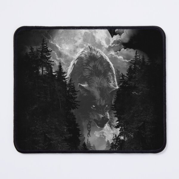 Item preview, Fenrir, monstrous wolf of Norse mythology designed and sold by nick-greenwood.