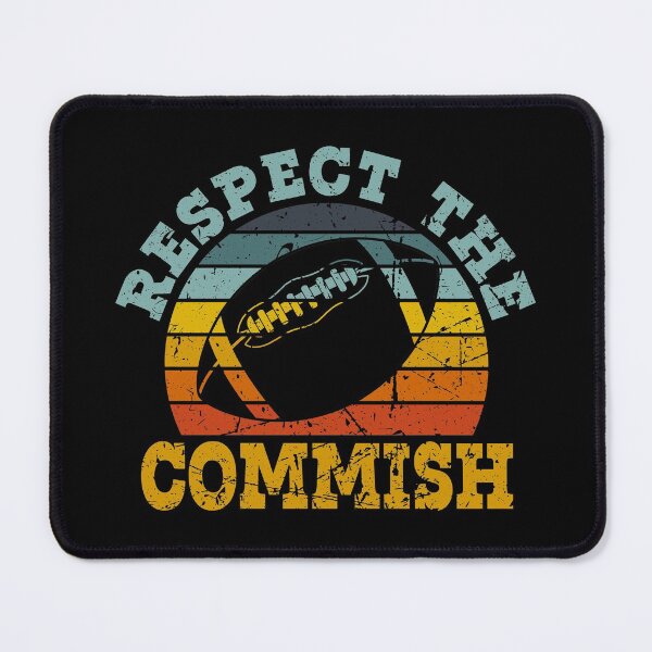 Item preview, Retro Vintage Respect the Commish Fantasy Football League Commissioner designed and sold by AnyKitty.