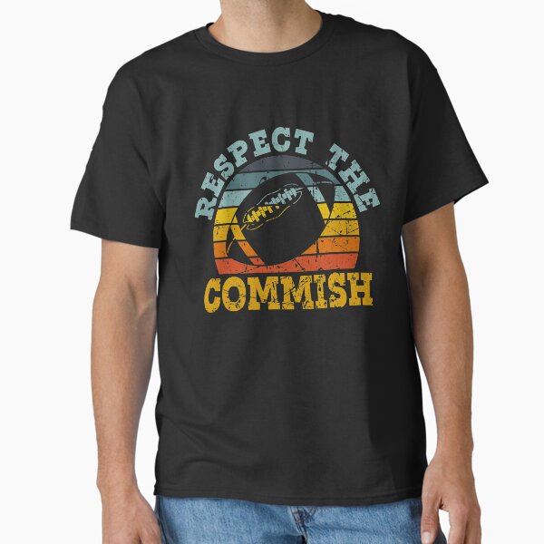 Item preview, Retro Vintage Respect the Commish Fantasy Football League Commissioner designed and sold by AnyKitty.