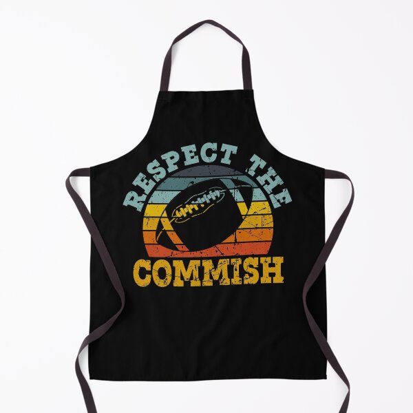 Item preview, Retro Vintage Respect the Commish Fantasy Football League Commissioner designed and sold by AnyKitty.