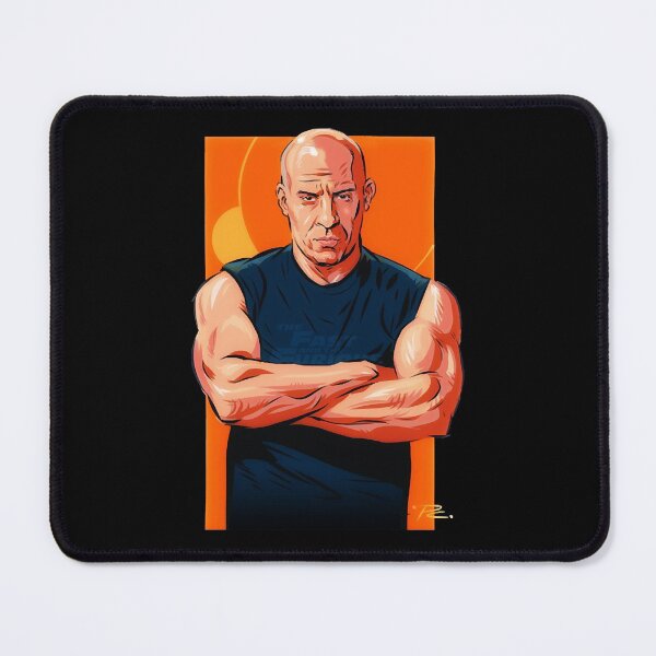 Item preview, Vin Diesel - An illustration by Paul Cemmick  designed and sold by FionnRyen.