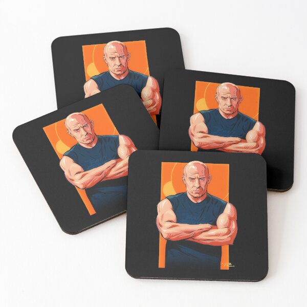 Item preview, Vin Diesel - An illustration by Paul Cemmick  designed and sold by FionnRyen.