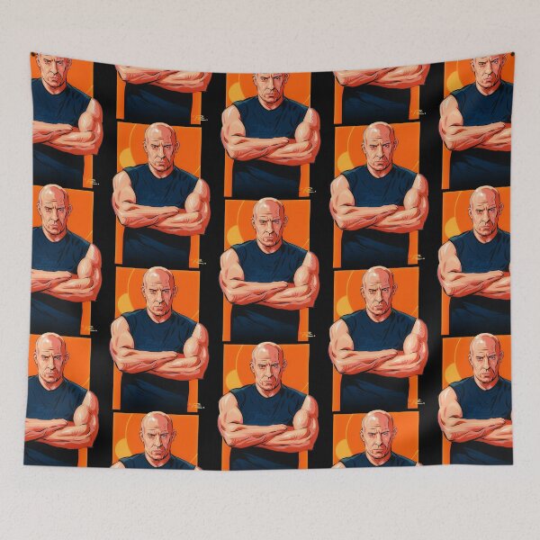 Item preview, Vin Diesel - An illustration by Paul Cemmick  designed and sold by FionnRyen.