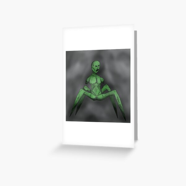 Human Creeper Postcard for Sale by Inzombi