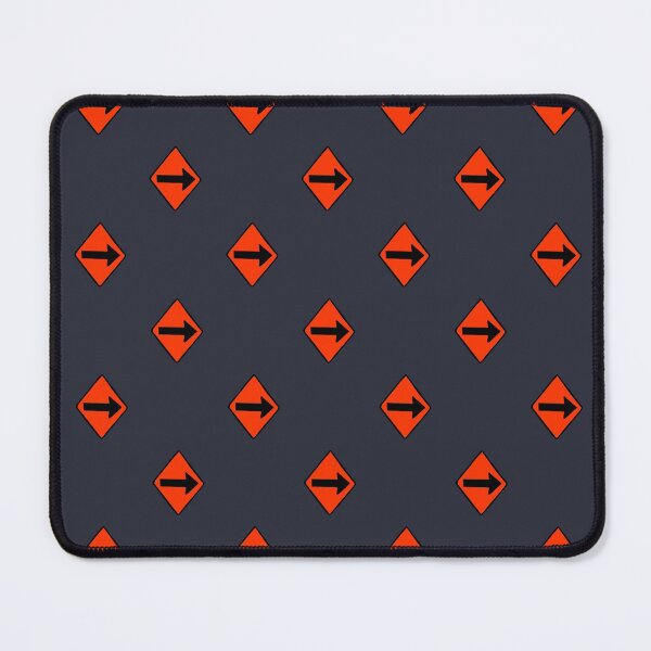 Item preview, Construction arrow signs on navy blue designed and sold by Quick Brown Fox Canada.