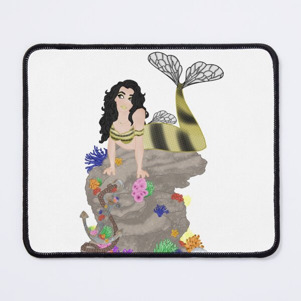 Item preview, Mermaid - Bee happy designed and sold by LieutenantAmoo.